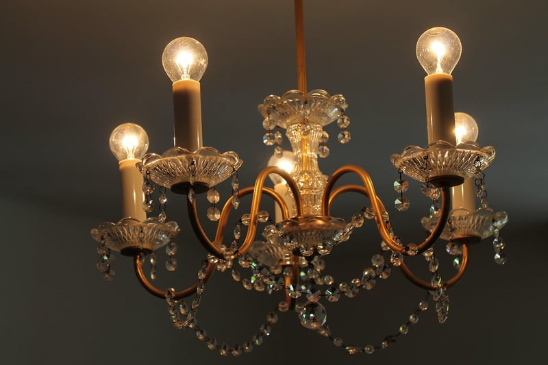 Gilded Chandelier